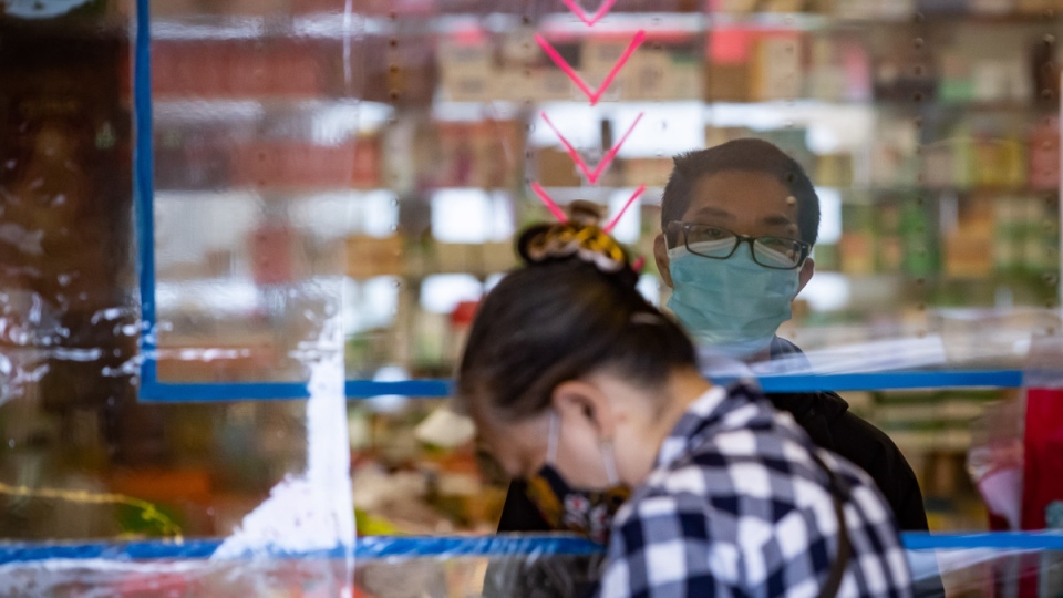 A store in Chinatown, in Vancouver, B.C.