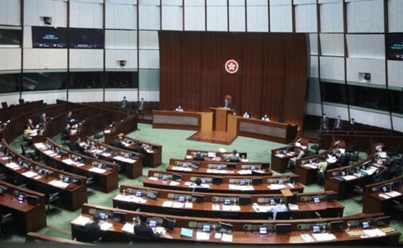 香港特区立法会三读通过《国歌条例草案》