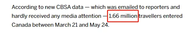 震惊！近两个月166万人入境加拿大 边境真关了吗