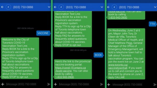 Toronto launches vaccine campaign to inform people of appointments via text, email - 680 NEWS