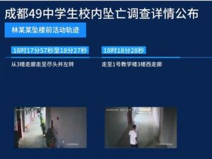 还原成都49中学生坠亡事件 大量细节曝光